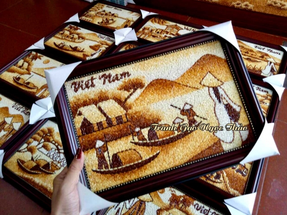 Tranh Gạo Khổ Nhỏ 2872