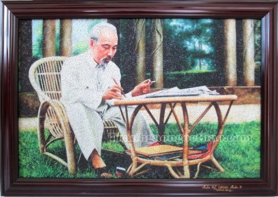 Tranh Gạo Chân Dung Tại Tphcm